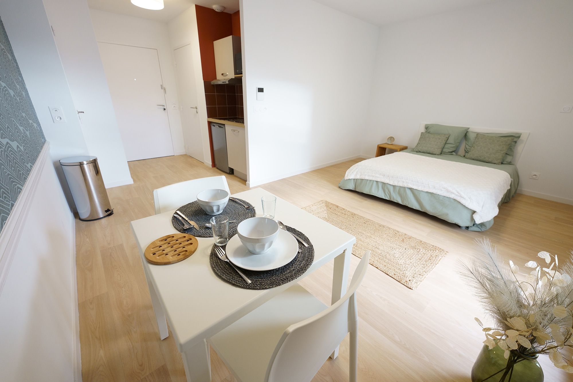 Studio tout aménagé dans la résidence Darwin à Aurillac