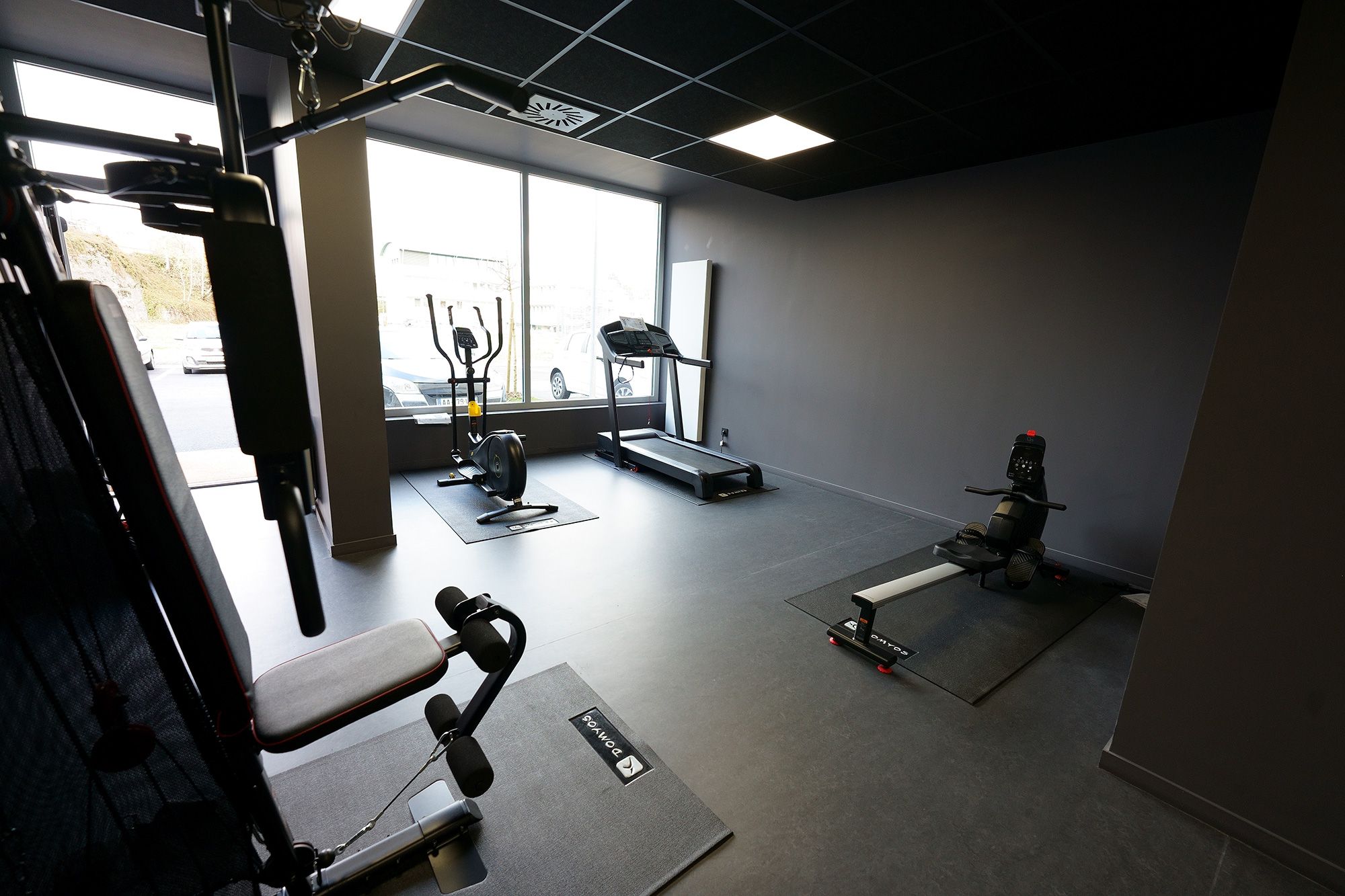 Une salle de sport a pris place au sein de la résidence Darwin 